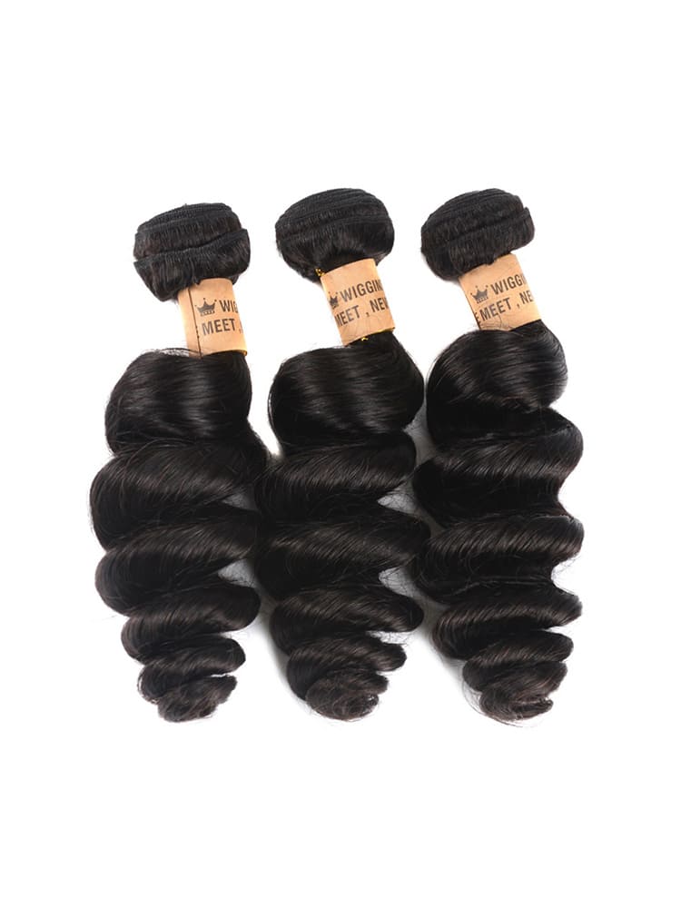 Loose Wave Human Hair 3 Bundles