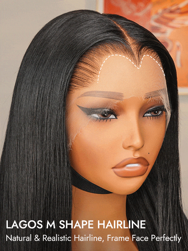 m shaped hairline wig