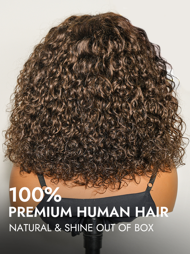 ready to go glueless curly wigs with lace front