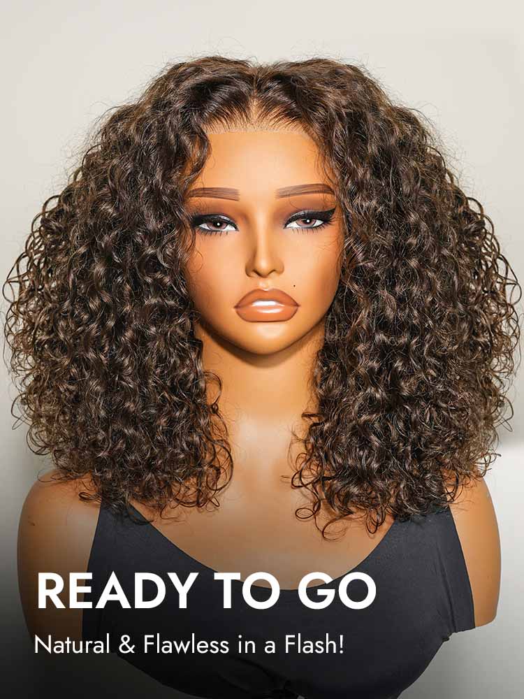 Loose curly wigs human hair 