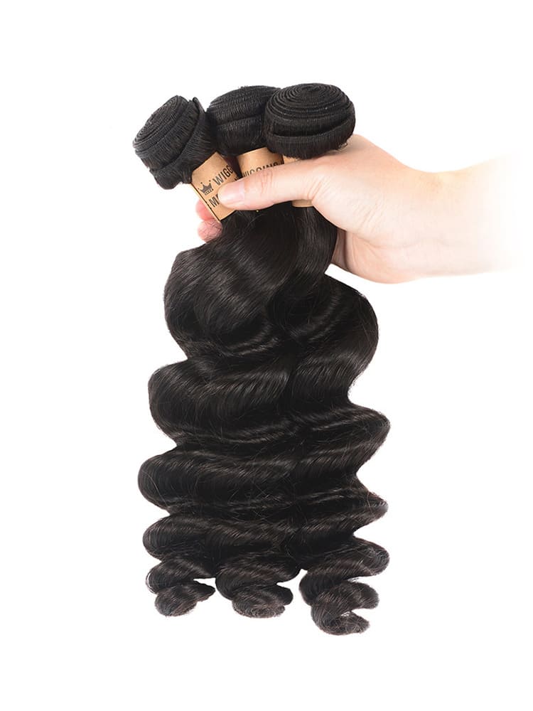 Loose Wave Quality Human Hair 3 Bundles