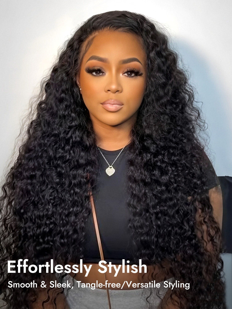Deep Wave Lace Front Wig