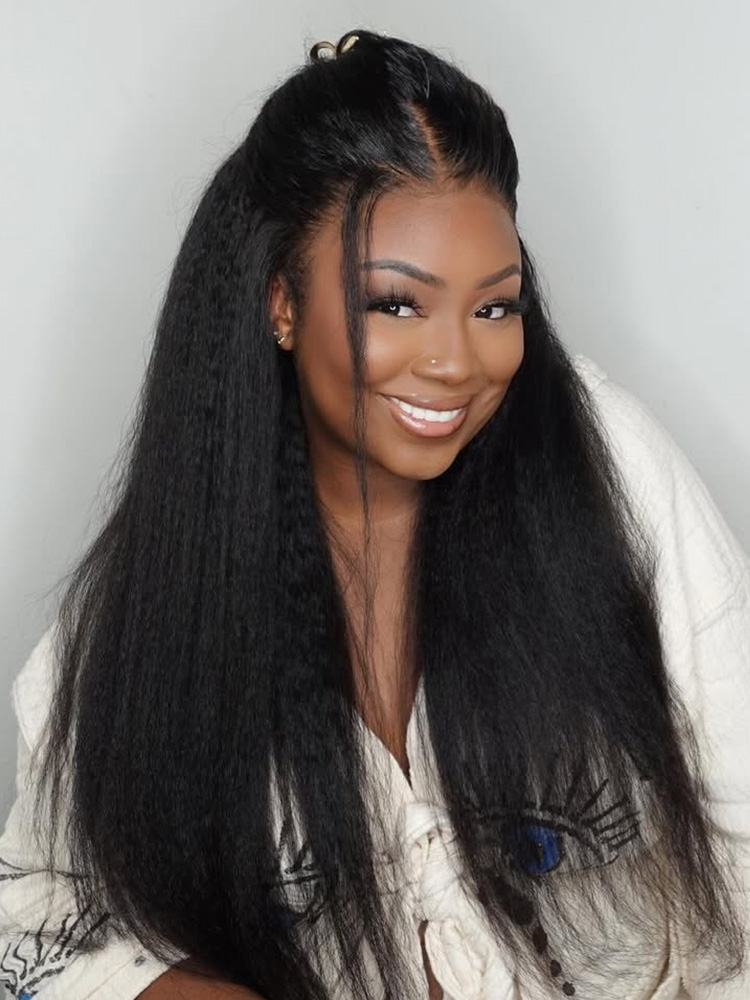 Kinky Straight 13x4 Lace Front Wig