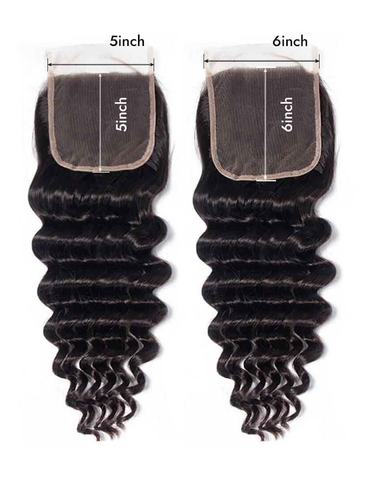 Loose Deep 5x5 Lace Closure