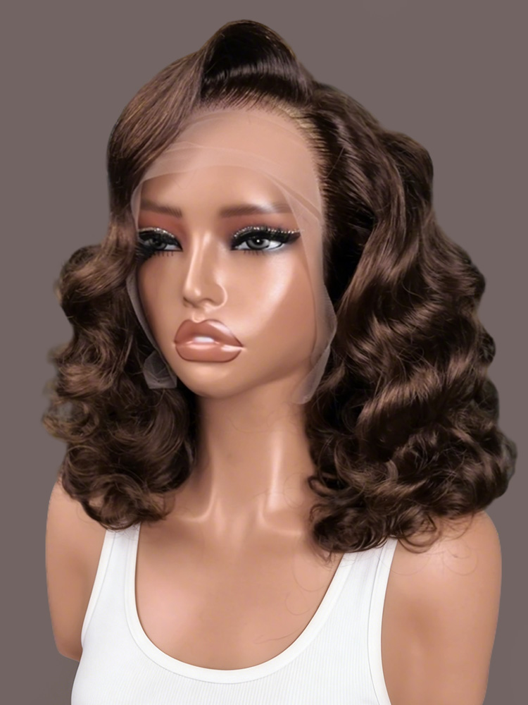 Side Part Loose Wavy Lace Wig