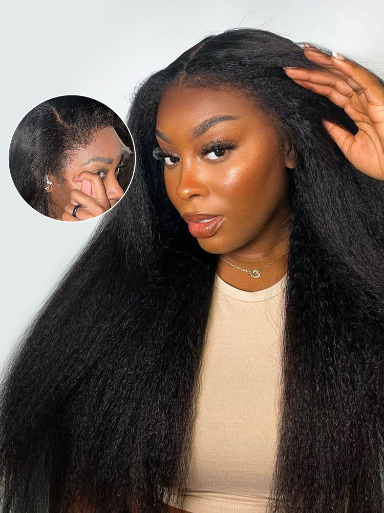 4C Edge Hairline Lace Frontal Wigs