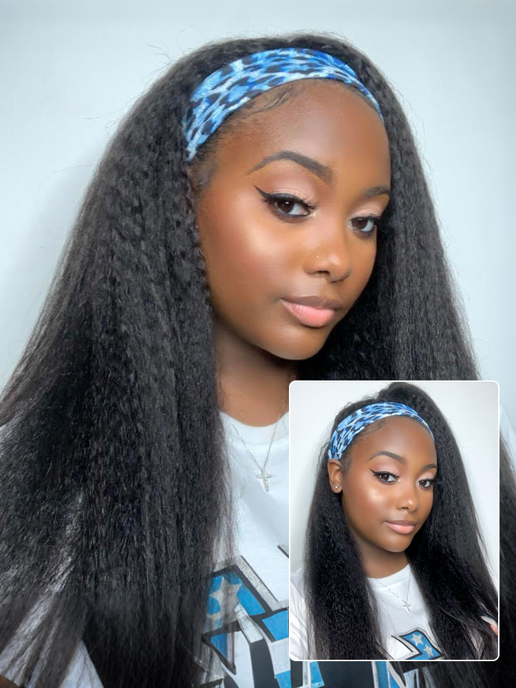 Human Hair Headband Wigs