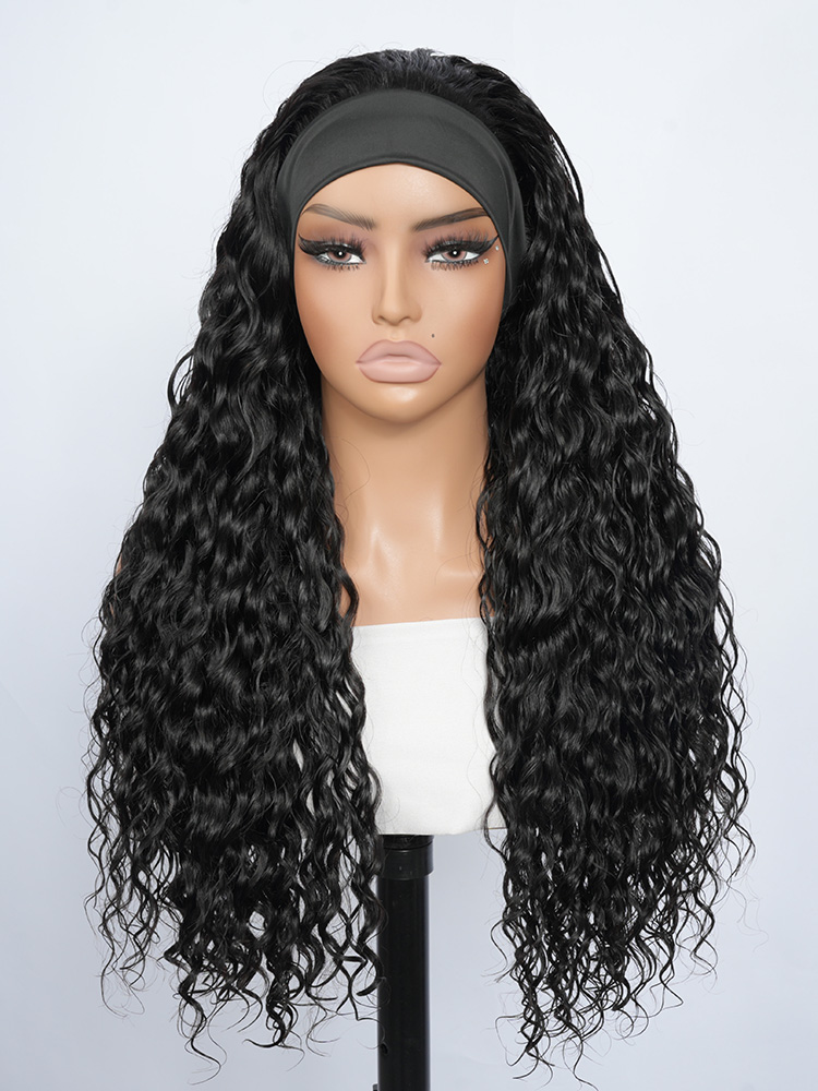 Loose Deep Wave Headband Wigs