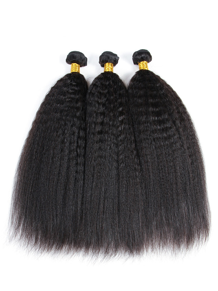 Yaki Kinky Straight Hair Bundles