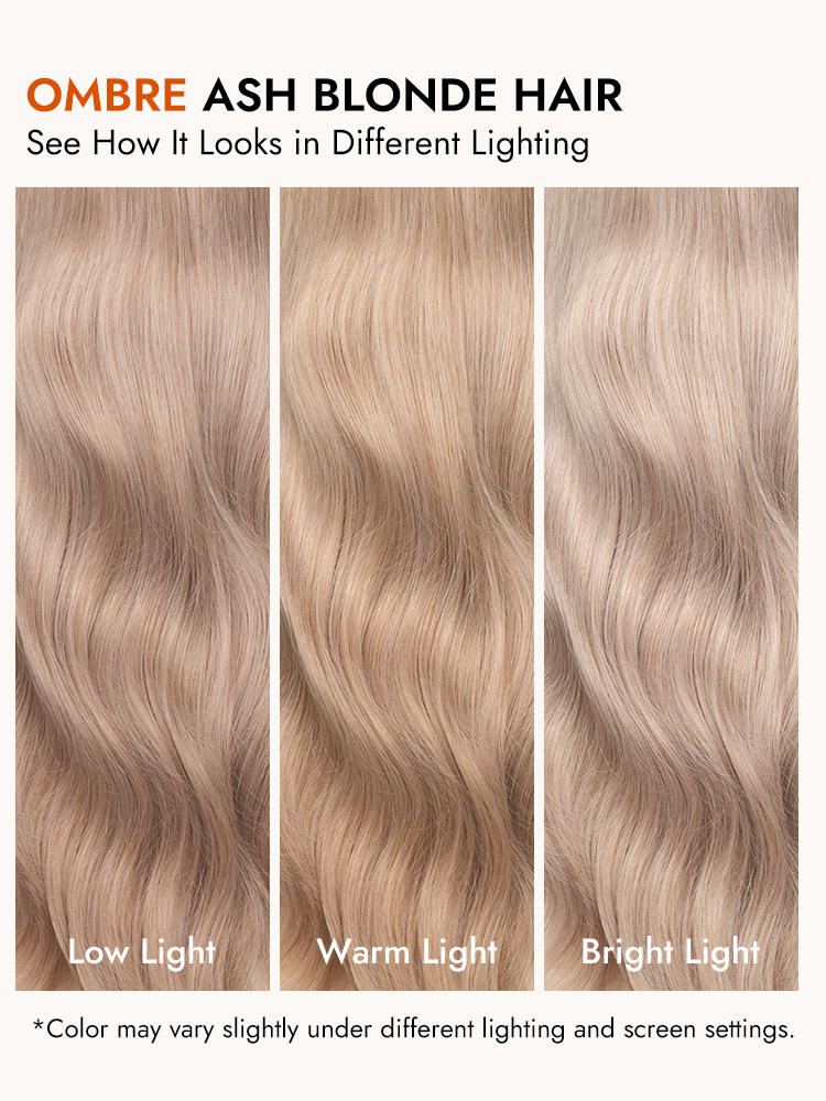Ash Blonde Layered Body Wave Lace Wig