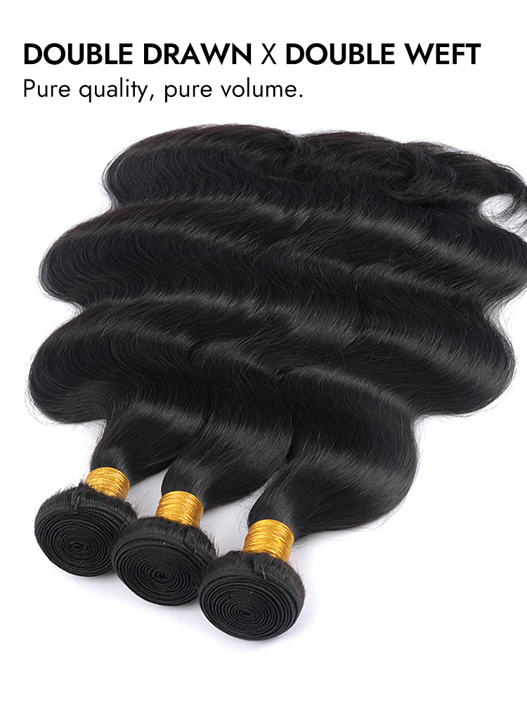 Body Wave Super Double Drawn Hair Extensions