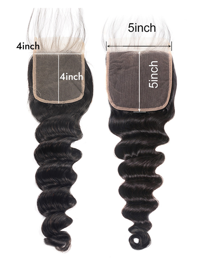 Loose Deep Lace Closure