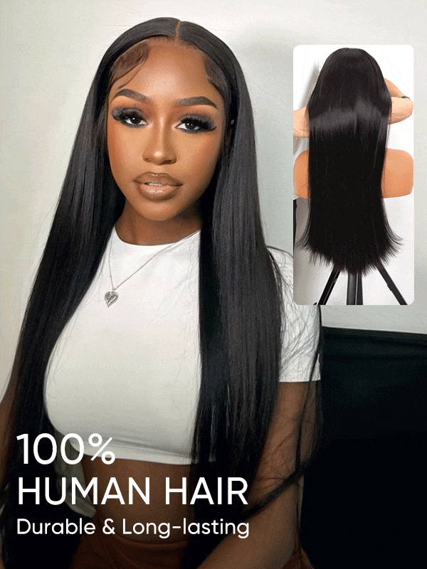 Straight Human Hair Wigs