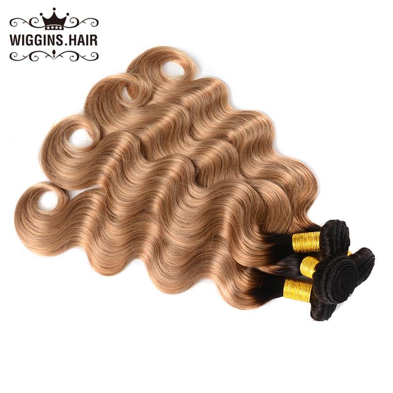 Ombre Color Hair Body Wave Weave 4pcs