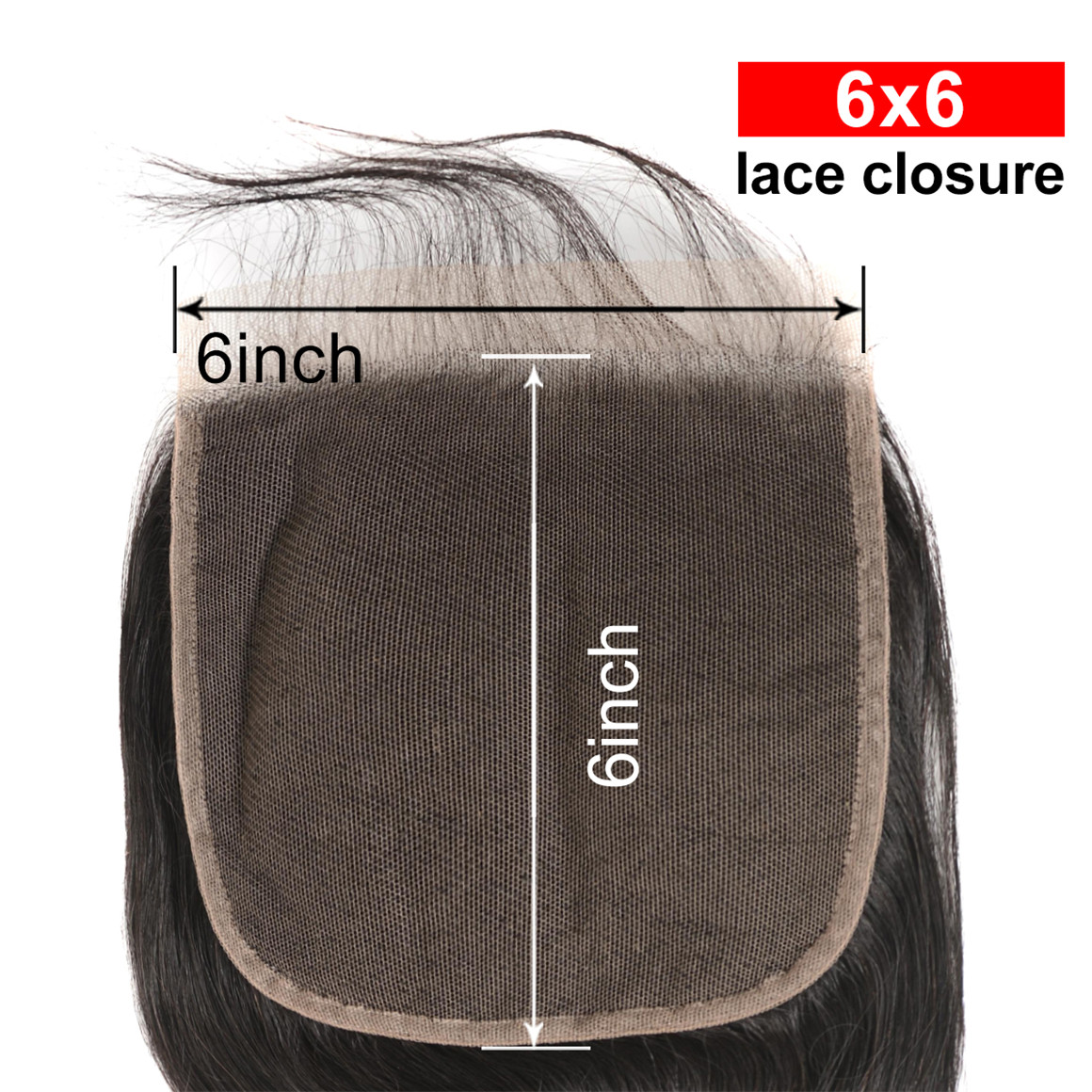 6*6 Lace Closure