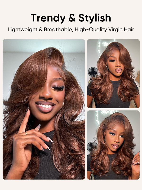 dark brown wigs