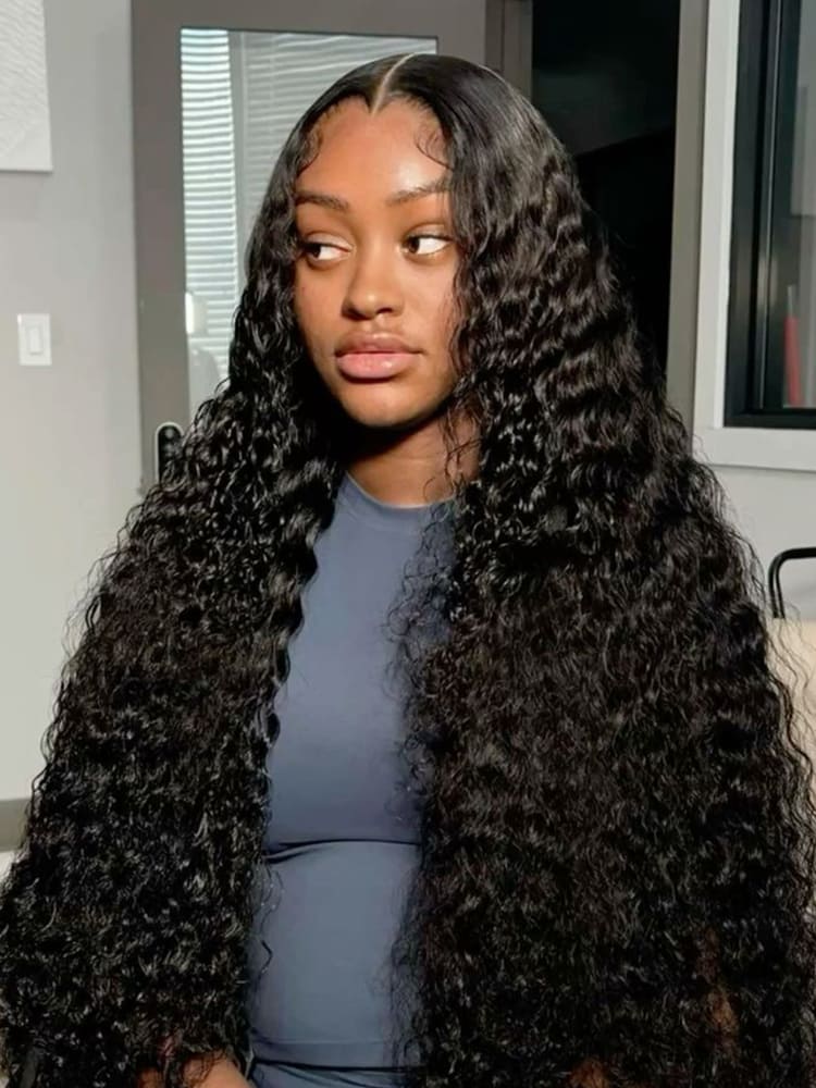 Long Lagos Human Hair Wig