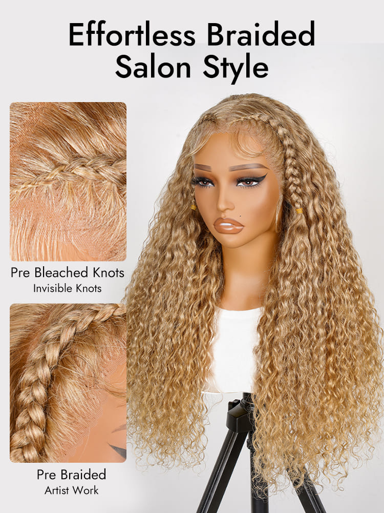 Glueless Braided Salon Wig