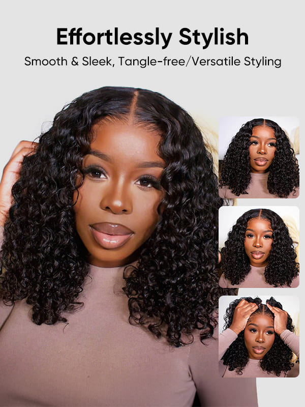 Deep Wave Bob Wigs