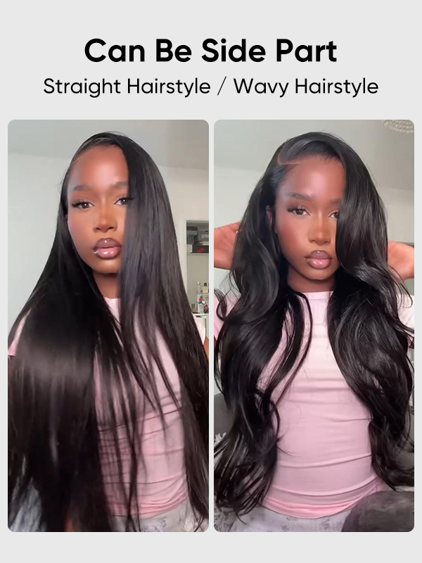 long straight wig