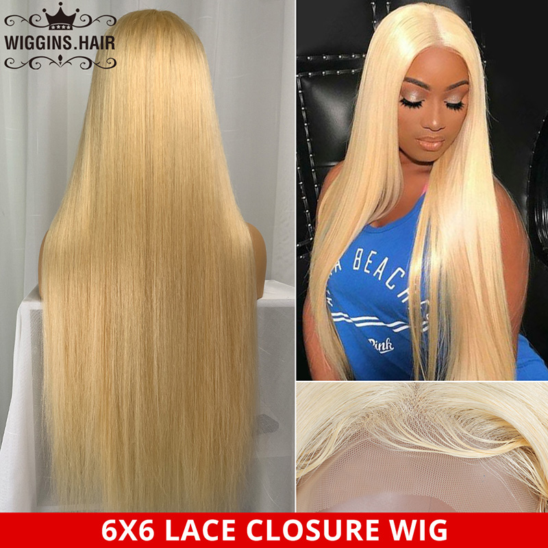 613 Honey Blonde Lace Closure Wig
