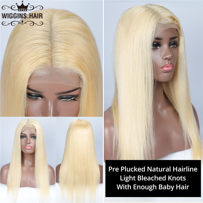 613 Honey Blonde Lace Closure Wig