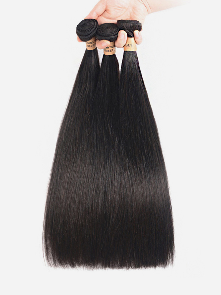 Straight Human Hair Bundles