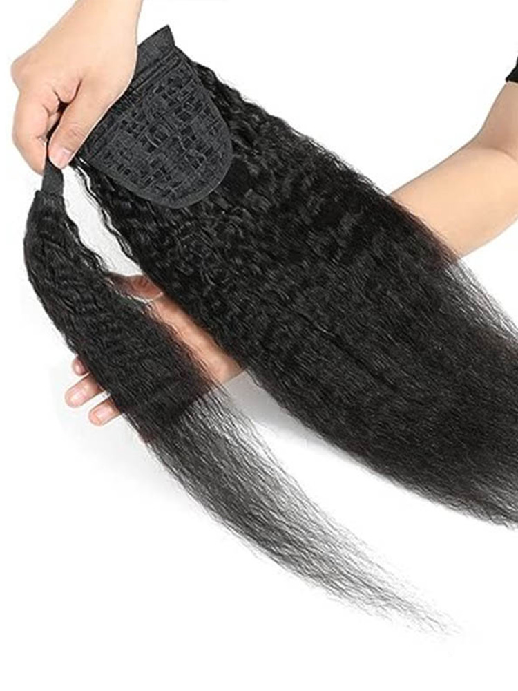Kinky Straight Ponytail Extensions