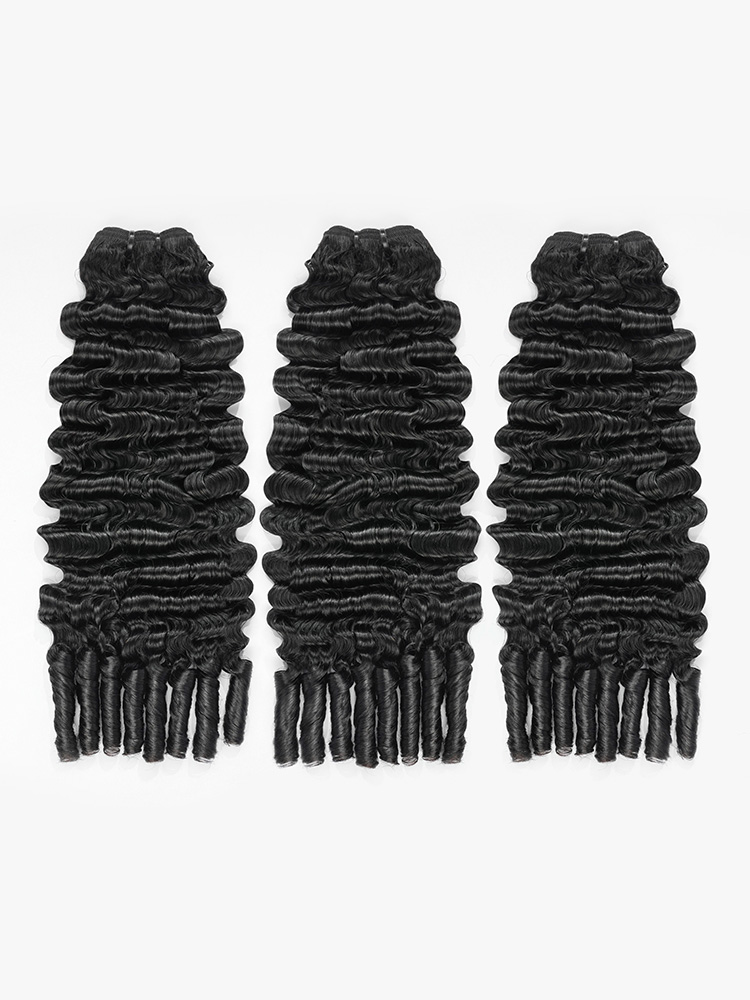 Burmese Curly 3 Bundles Human Hair 