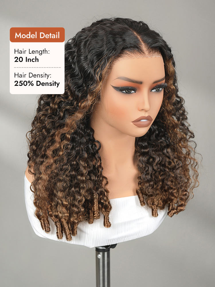 Burmese Curly Human Hair Wig 