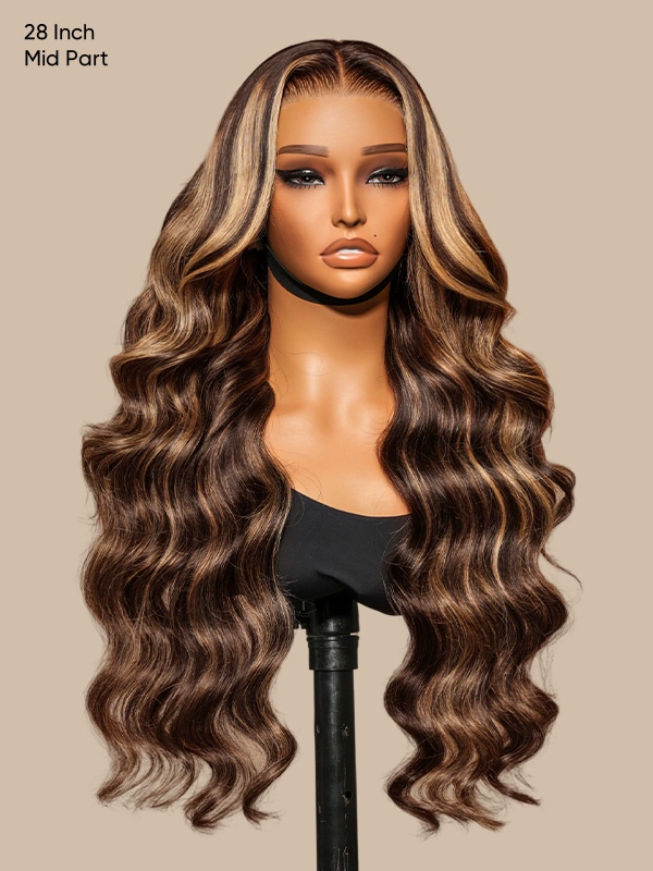 long body wave wig