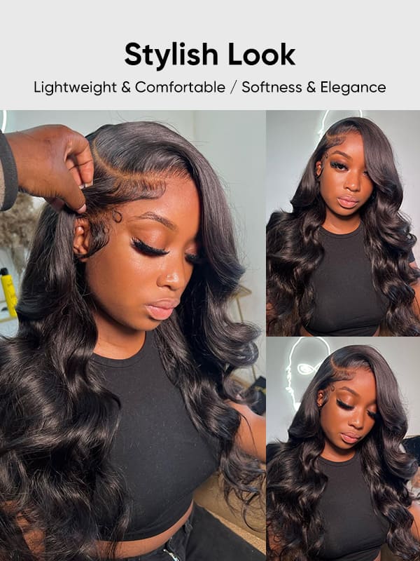 Stylish Body Wave 13x6 Lace Frontal Wigs 