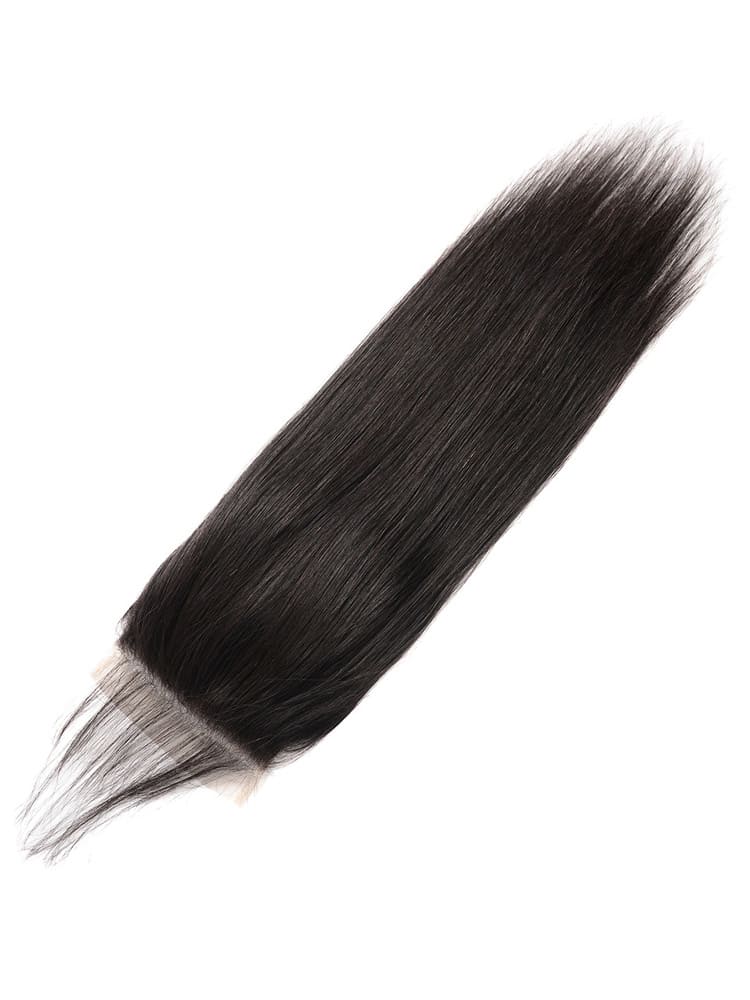 Straight Hair 4x4 Transparent Lace Closure