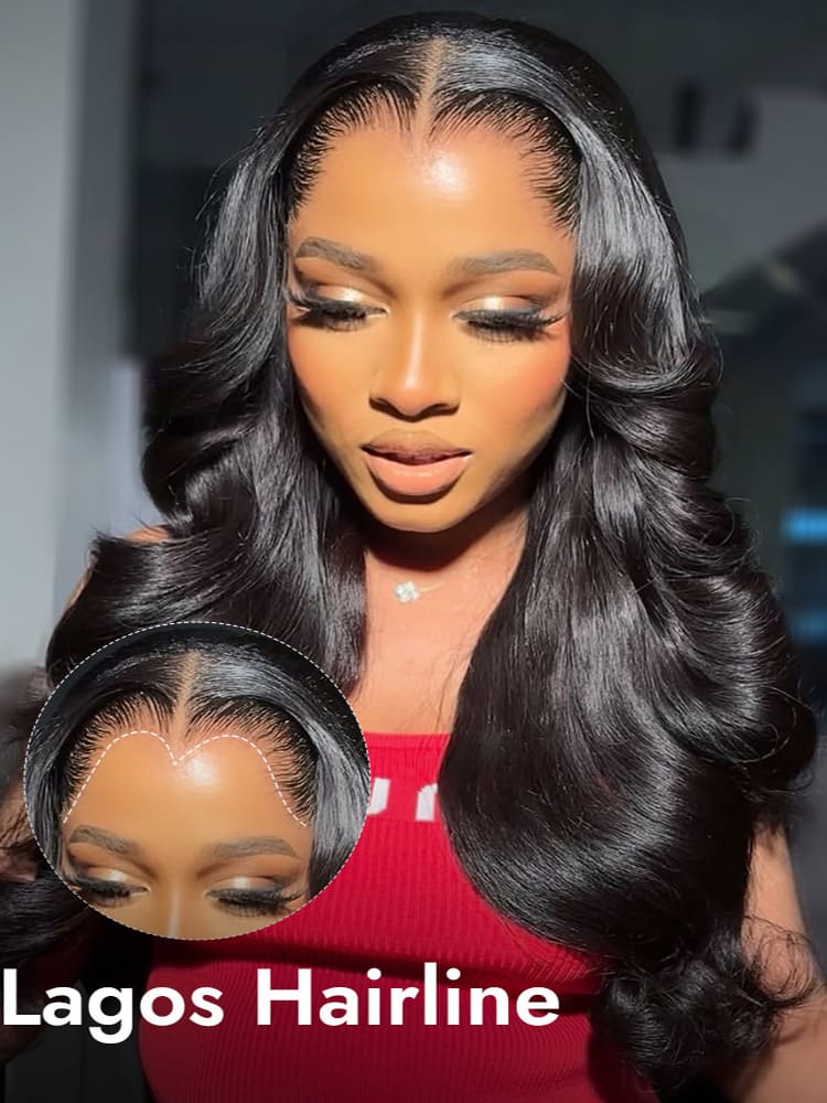Lagos Hairline Body Wave Wig 