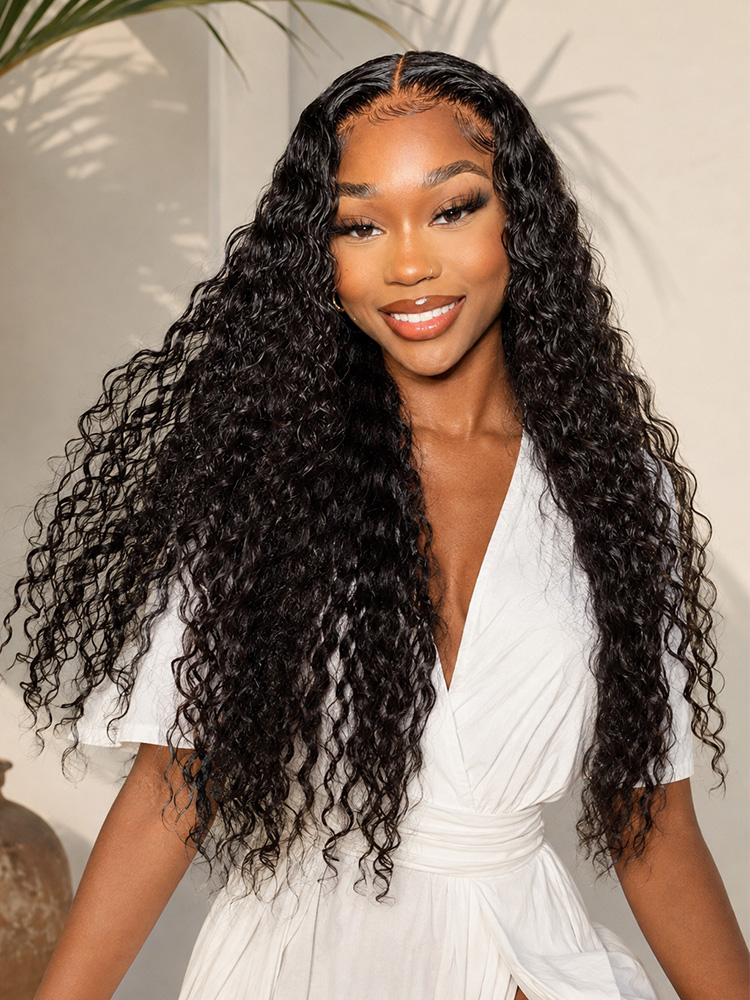 Water Wave Virgin Human Hair Weaves