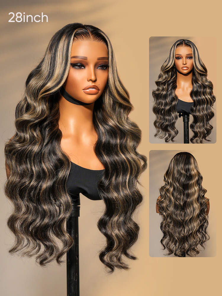 balayage highlight wig