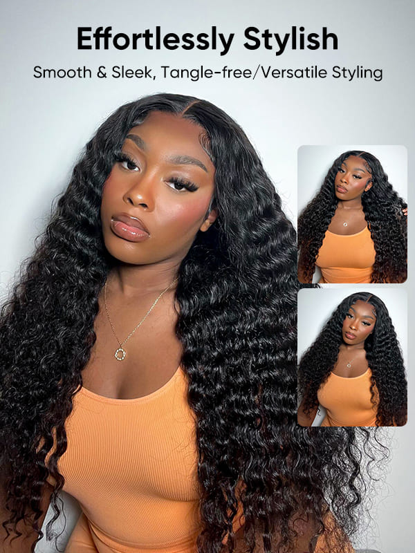 loose deep wave stylish human hair wigs