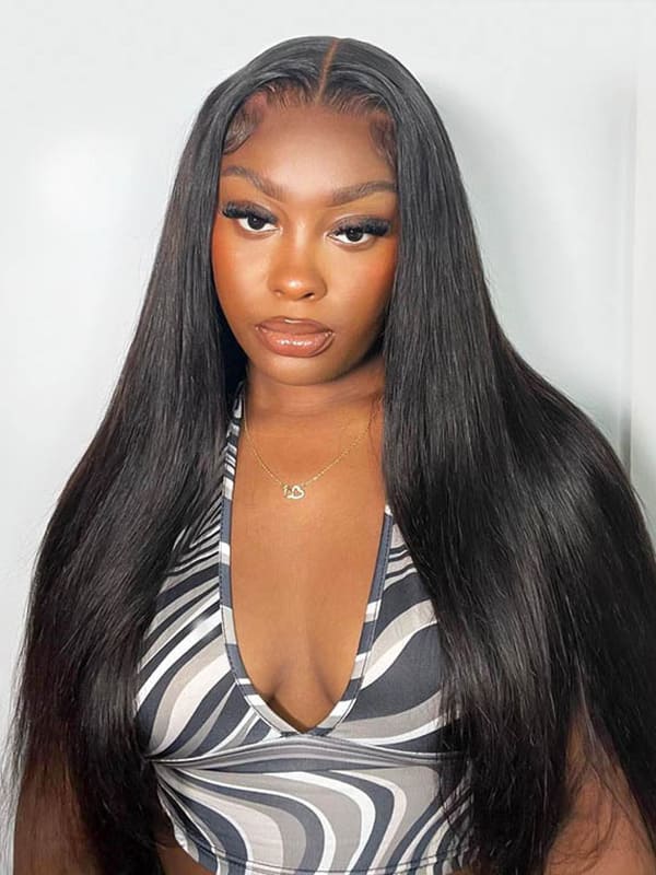 HD lace straight wig