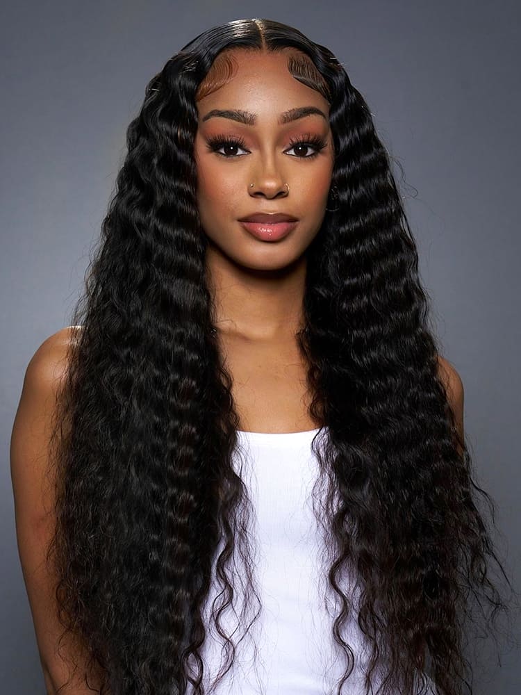 loose deep wave wig