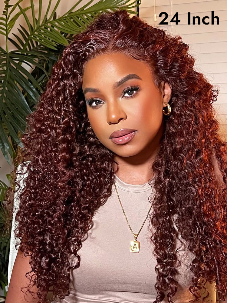 Cherry Cola Red 13x4 Lace Frontal Wig