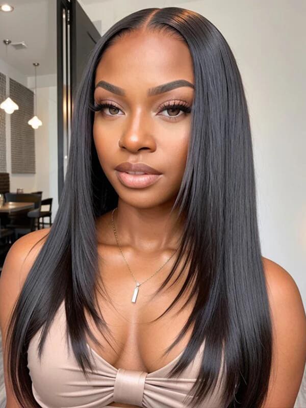 Straight Layer Cut Wigs