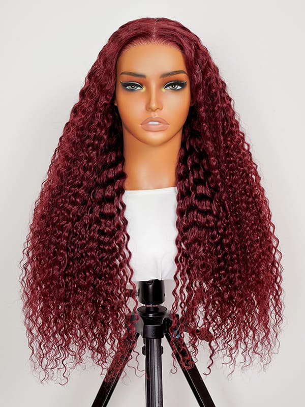 Burgundy 5x5 Lace Front Wig