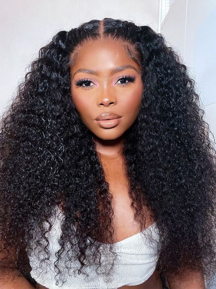 Double Weft Curly Hair Extension