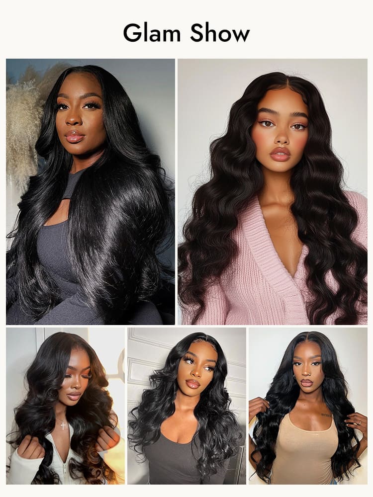 Bouncy Body Wave 6x6 Lace Front
