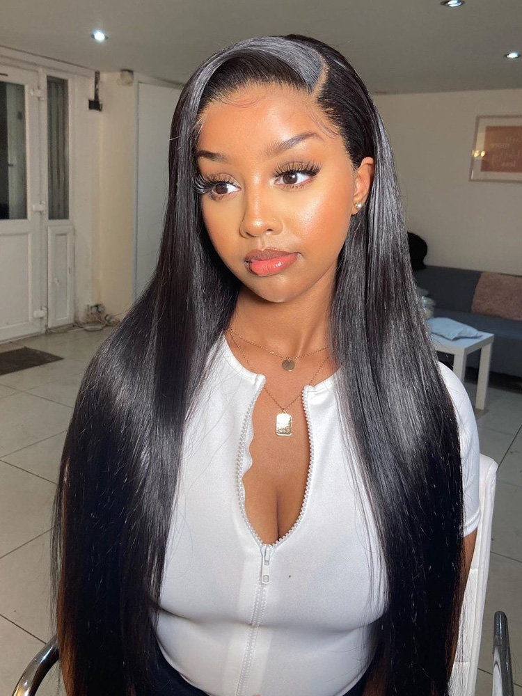 Sleek Straight Human Hair
