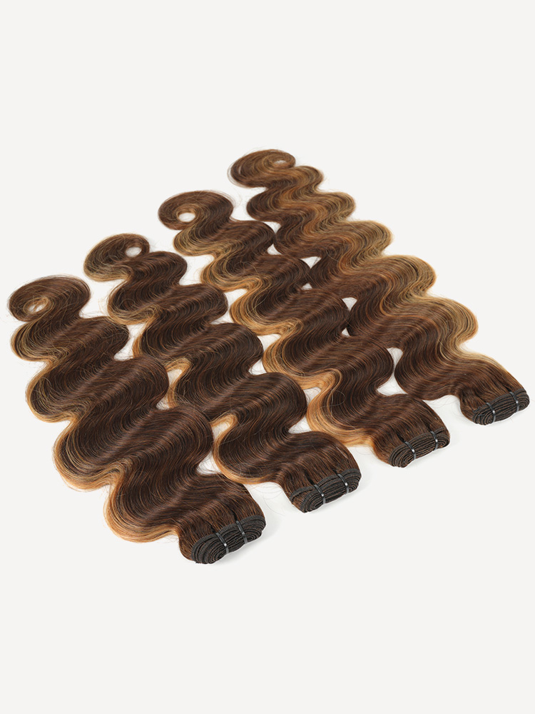 Highlight Body Wave Bundles Human Hair