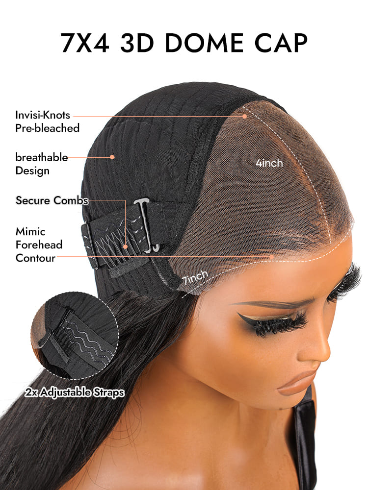 Body Wave 7x4 Glueless Wig