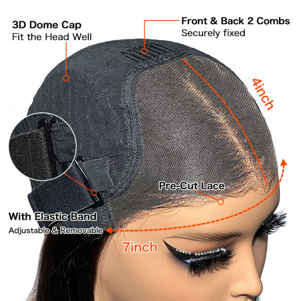 7x4 wear go wig cap