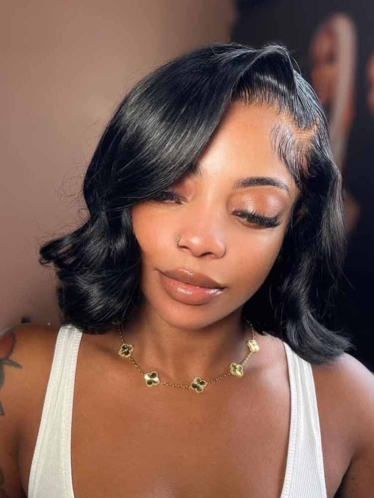 short Bouncy wigs