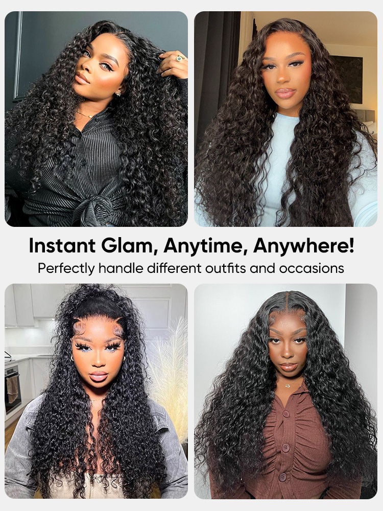 curly wave lace wig